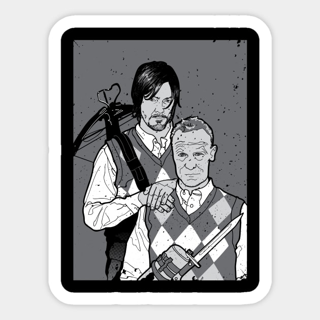 Dixon Brothers family portrait Sticker by kentcribbs